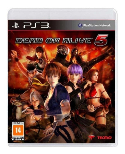 Jogo Luta Ps3 Play 3 Dead Or Alive 5 Cd Midia Fisica